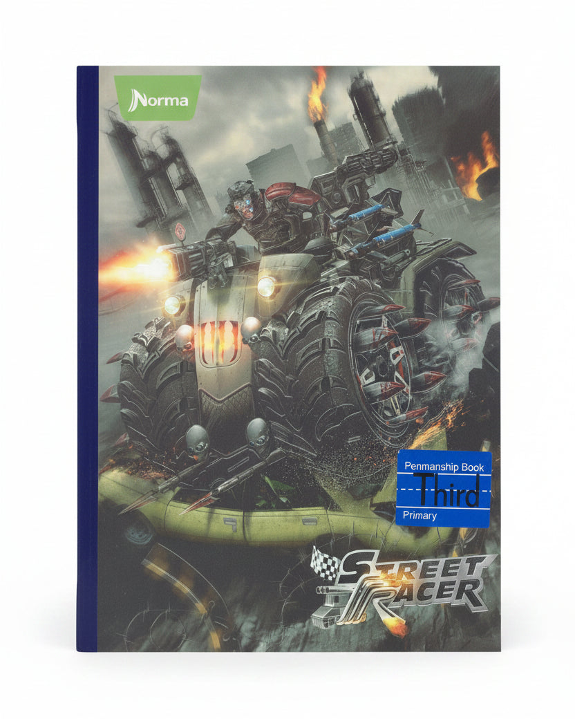 Libreta Caligrafia Primaria 3ro Street Racer 160 PG