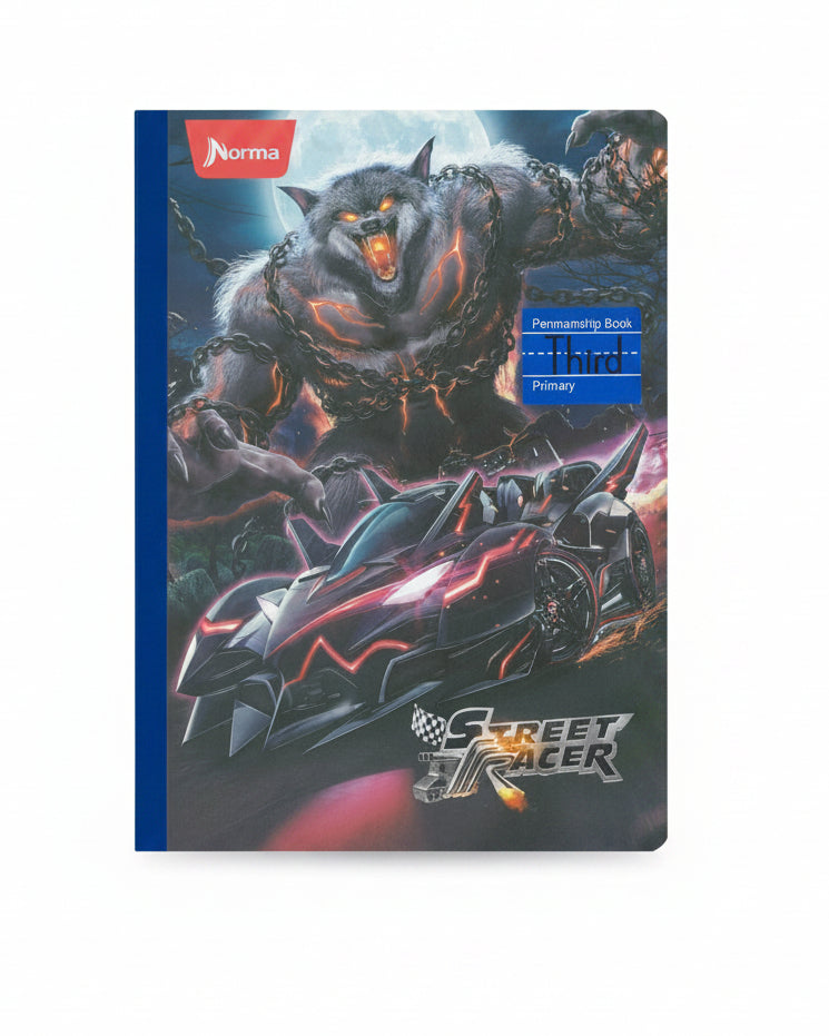 Libreta Caligrafia Primaria 3ro Street Racer 160 PG