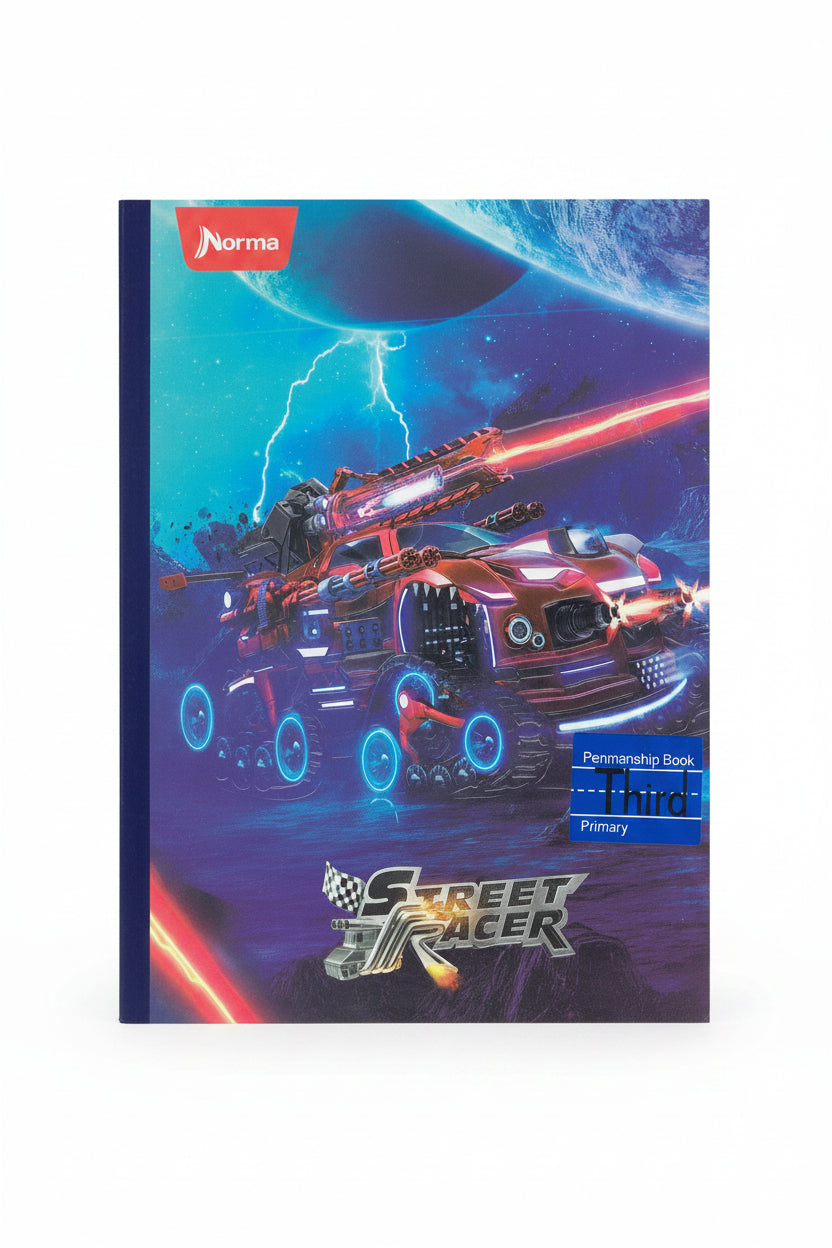Libreta Caligrafia Primaria 3ro Street Racer 160 PG
