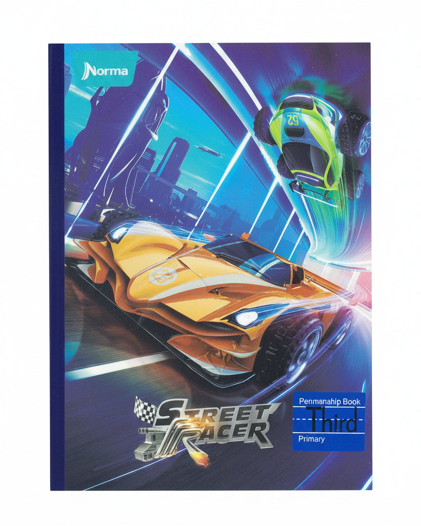 Libreta Caligrafia Primaria 3ro Street Racer 160 PG