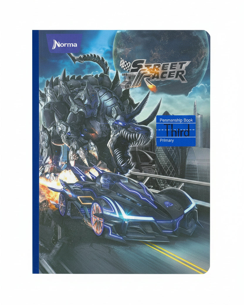 Libreta Caligrafia Primaria 3ro Street Racer 160 PG