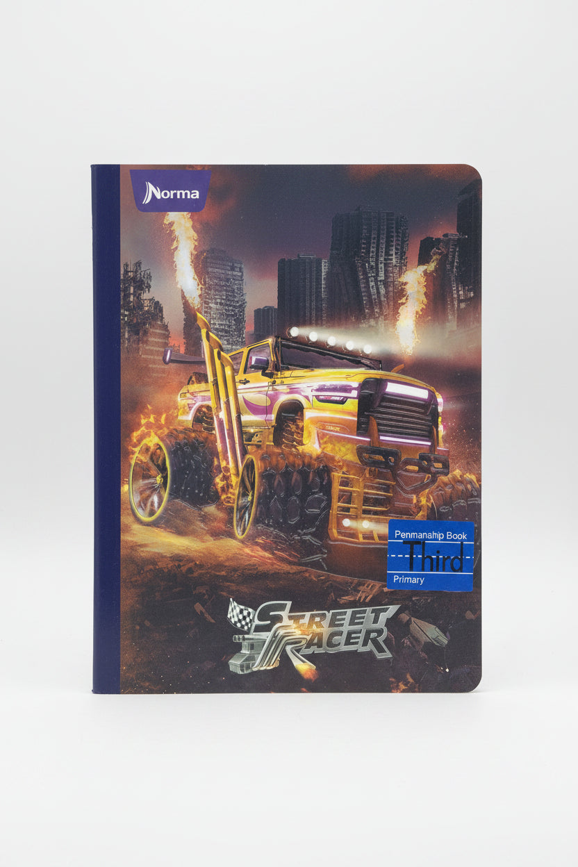 Libreta Caligrafia Primaria 3ro Street Racer 160 PG
