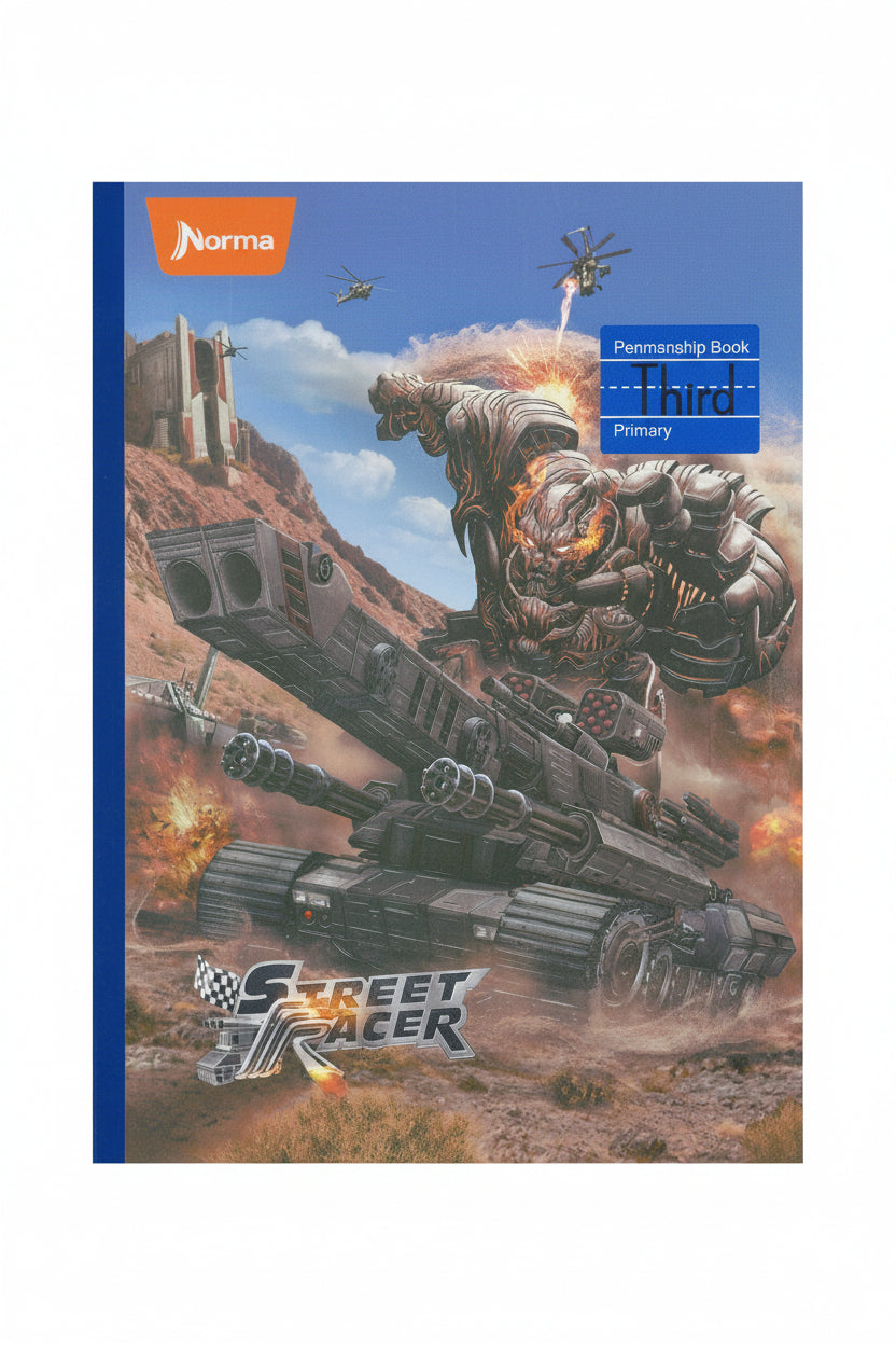 Libreta Caligrafia Primaria 3ro Street Racer 160 PG