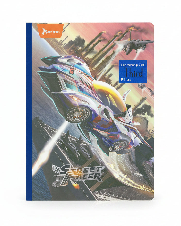 Libreta Caligrafia Primaria 3ro Street Racer 160 PG