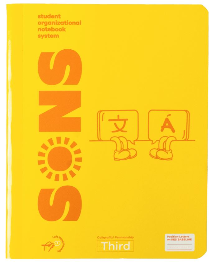 Libreta Caligrafia Primaria 3ro Amarillo 200 PG