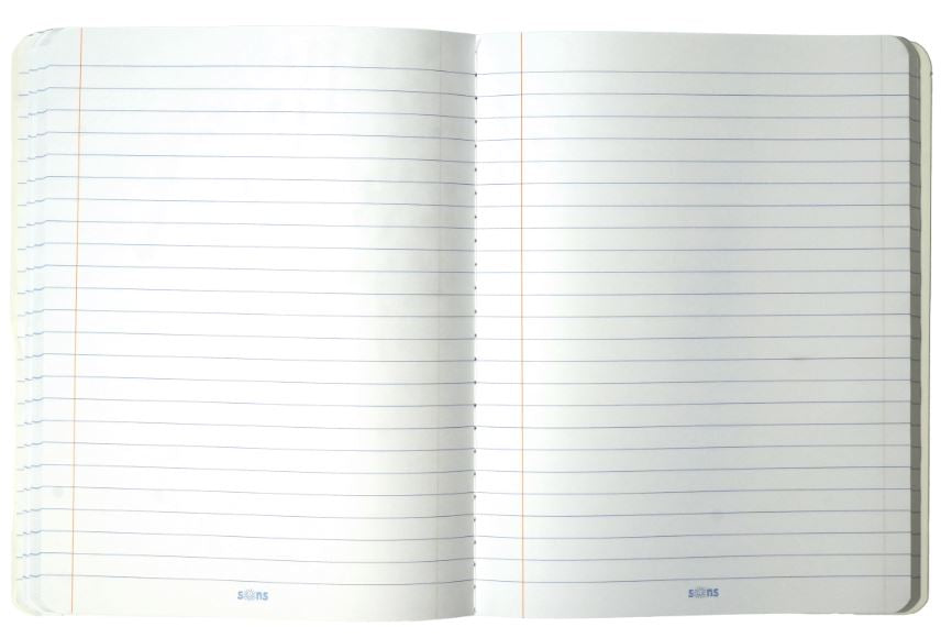 Libreta de Composición Regular Anaranjado 200 PG