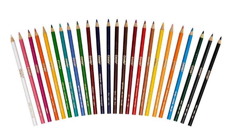 Crayola Colored Pencils Pkg. 24