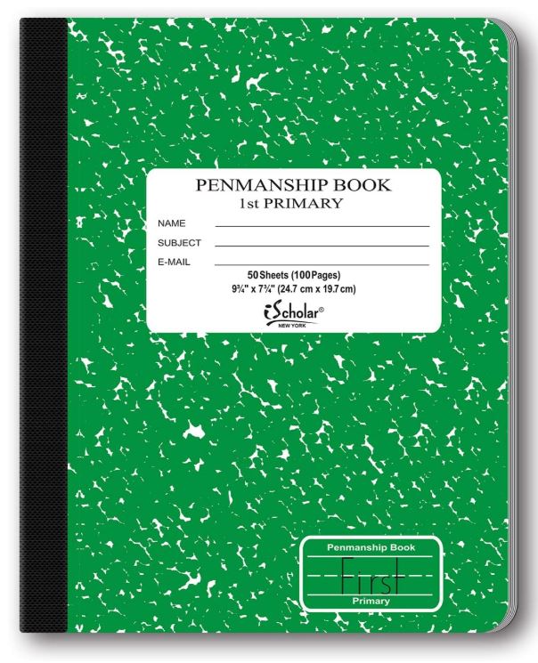 Libreta Caligrafia Primaria 1ro Green 160 PG