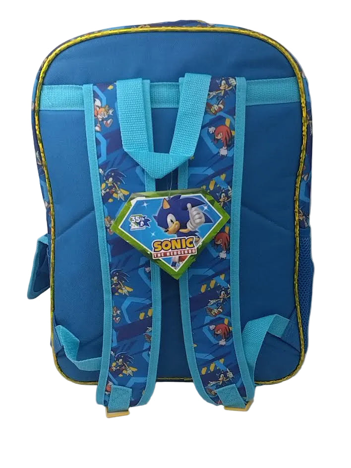 MOCHILA PRIMARIA INFANTIL MASCULINO SEGA MODERN SONIC (17 IN)