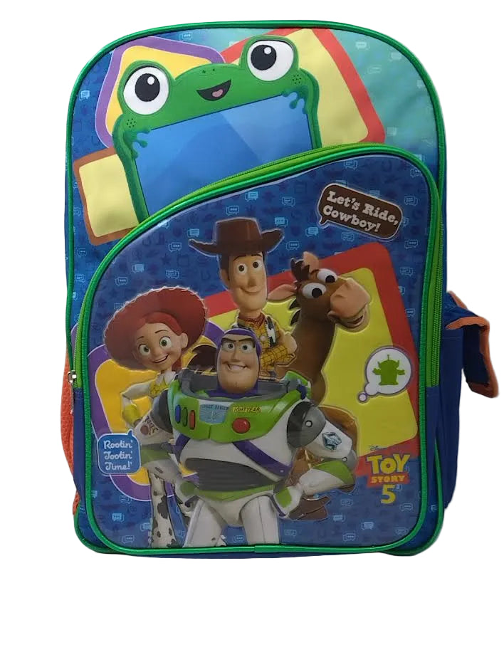 MOCHILA PRIMARIA INFANTIL MASCULINO DISNEY TOY STORY 5  (17 IN)