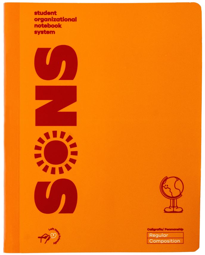 Libreta de Composición Regular Anaranjado 200 PG