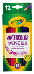 Crayola Watercolor Pencils Pkg. 12