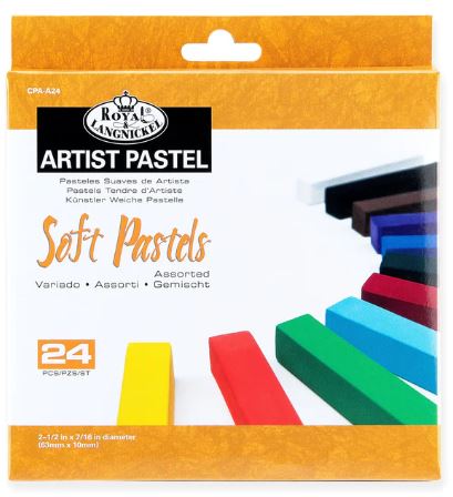 Assorted Soft Pastel Color Set Pkg. 24