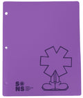 Cartapacios Plasticos Violeta