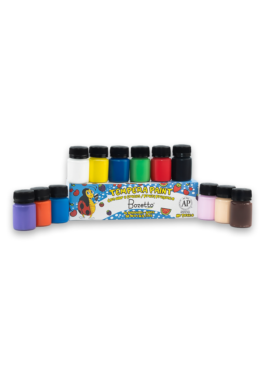 Franco Arte Tempera Paint Pkg. 12