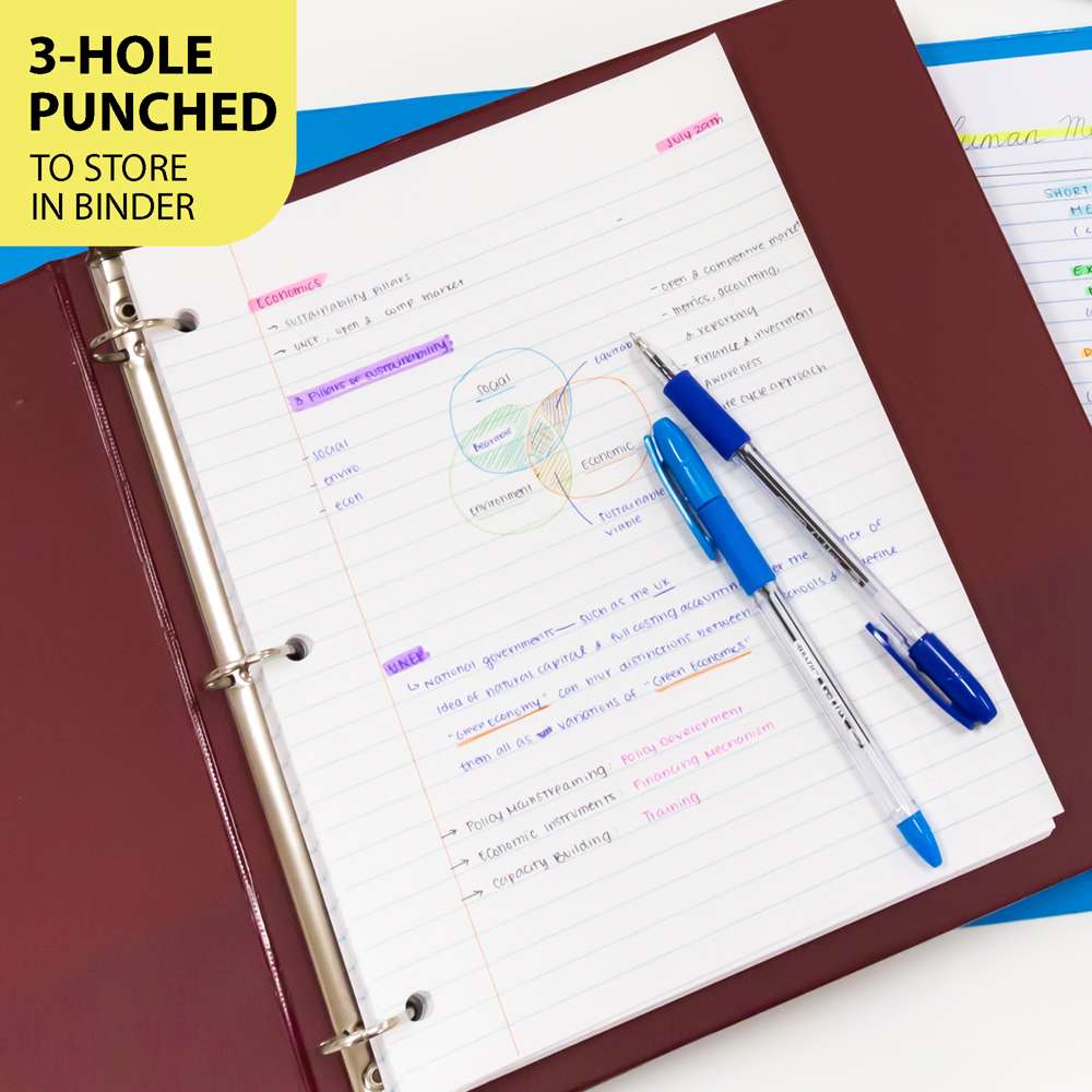 FILLER PAPER COLLEGE RULE 150 SHEET