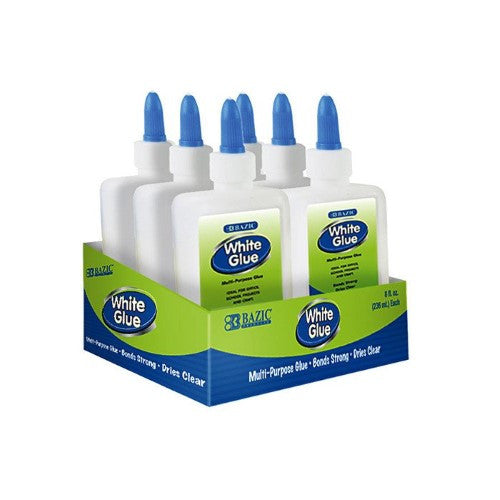 JUMBO WHITE GLUE 8 OZ