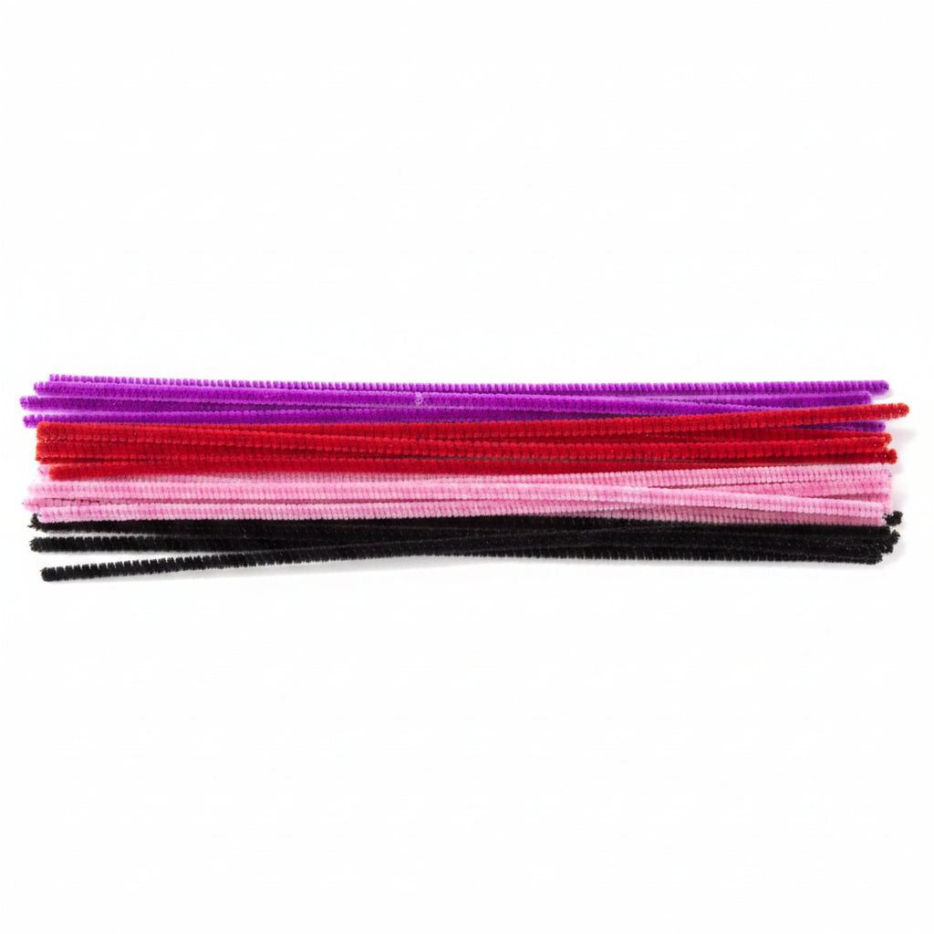 CousinDIY Chenille Stems | Multi | 3mmx12" | 25Pk