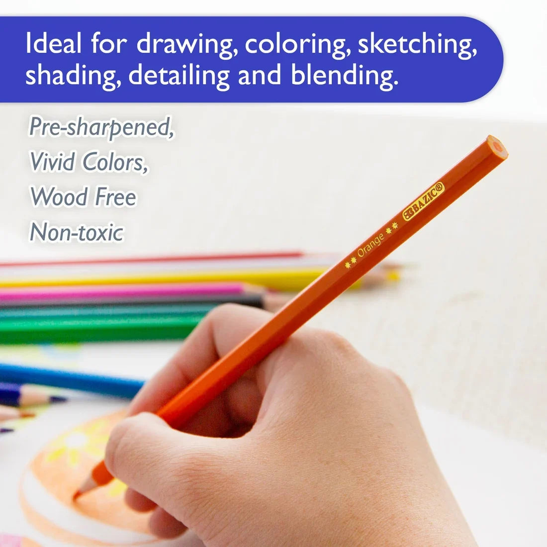 12 Colored Pencils