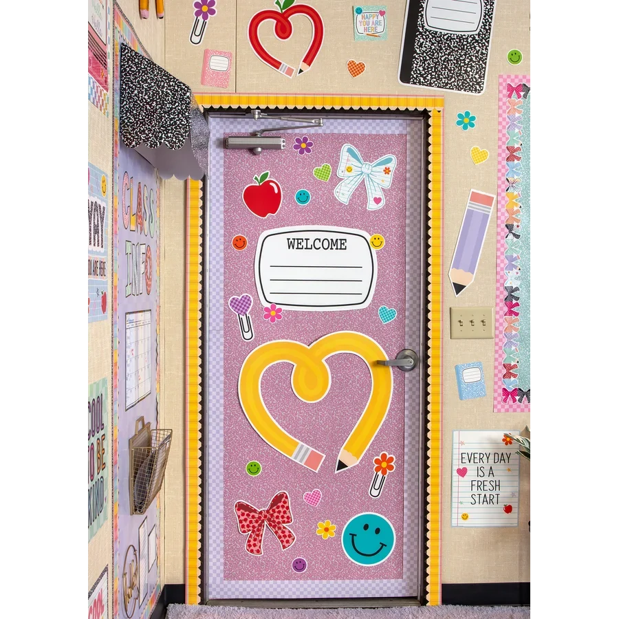 Cool for School Big & Bold Bulletin Board 43 PCS