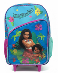 MOCHILA PRIMARIA CON RUEDAS INFANTIL FEMENINO DISNEY MOANA