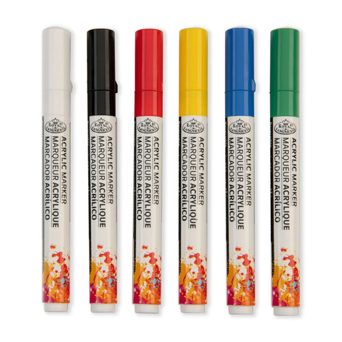 Acrylic 2.0 mm Primary Markers Pkg. 6