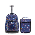 DUO ROLLING BACKPACK AND LUNCH BAG 2