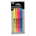 HIGHLIGHTER YELLOW, ORGANGE, PINK, BLUE 4 PC