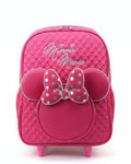 MOCHILA PRIMARIA CON RUEDAS INFANTIL FEMENINO DISNEY MINNIE (17)